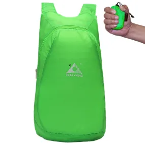 1328 20L Outdoor Climbing Portable Foldable Anti-splash Bag Ultralight Backpack, Max Load: 15kg (Green)