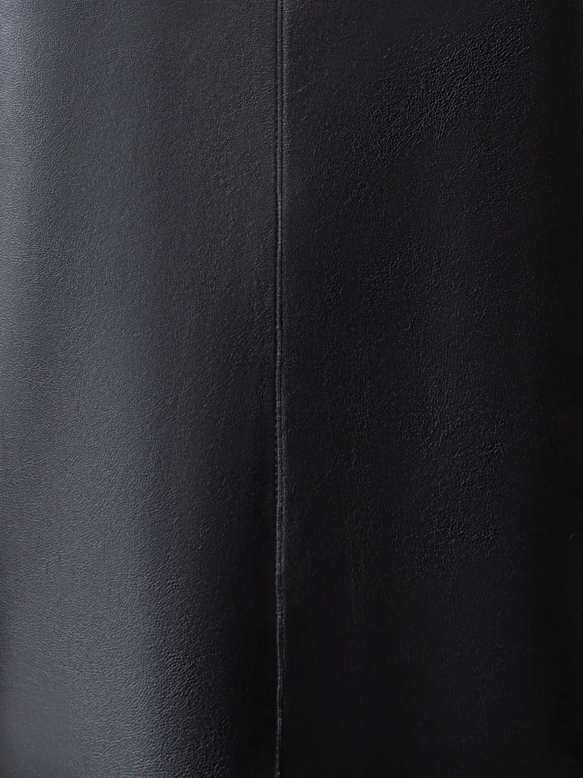 A-Line Sheath Dress in Lacquered Leather