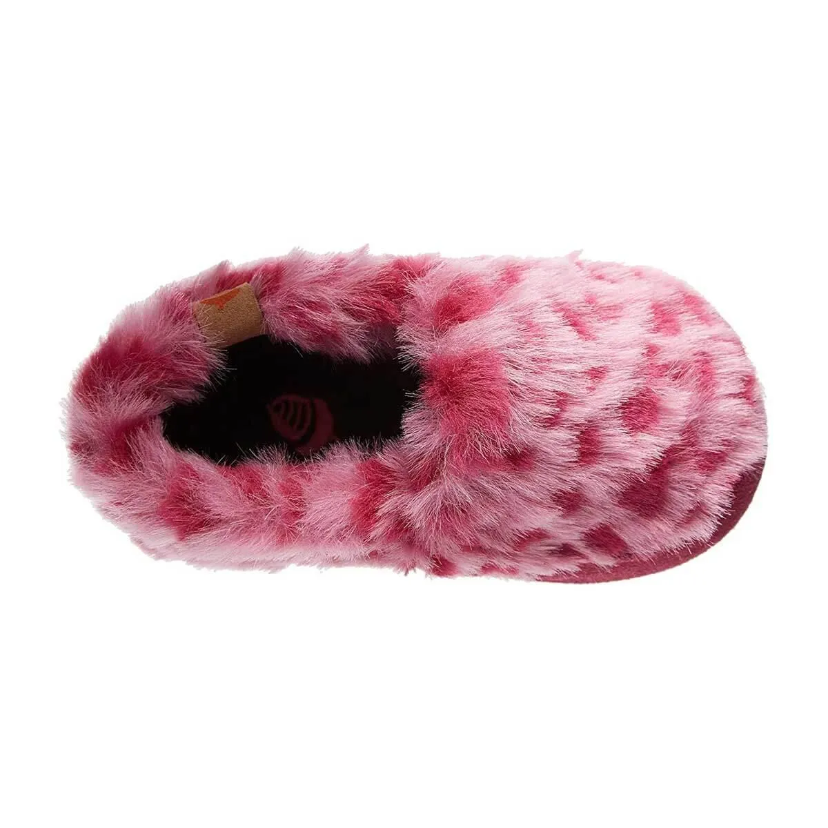 Acorn Kids' Moc Slippers - Original Outdoor, Pink Ocelot, K12/13 | A10089BTJ12-13