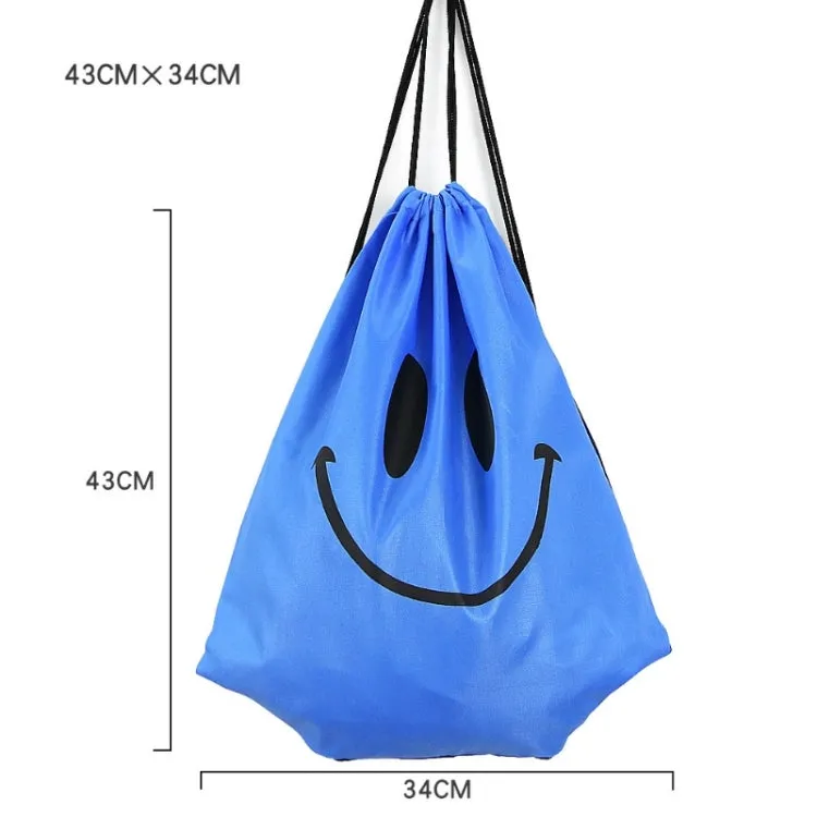 Beach Fitness Swimming Drawstring Waterproof Bag(T90 Blue Yellow)