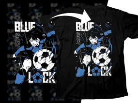 Blue Lock Anime Soccer Dynamic Action Design Png Digital Download