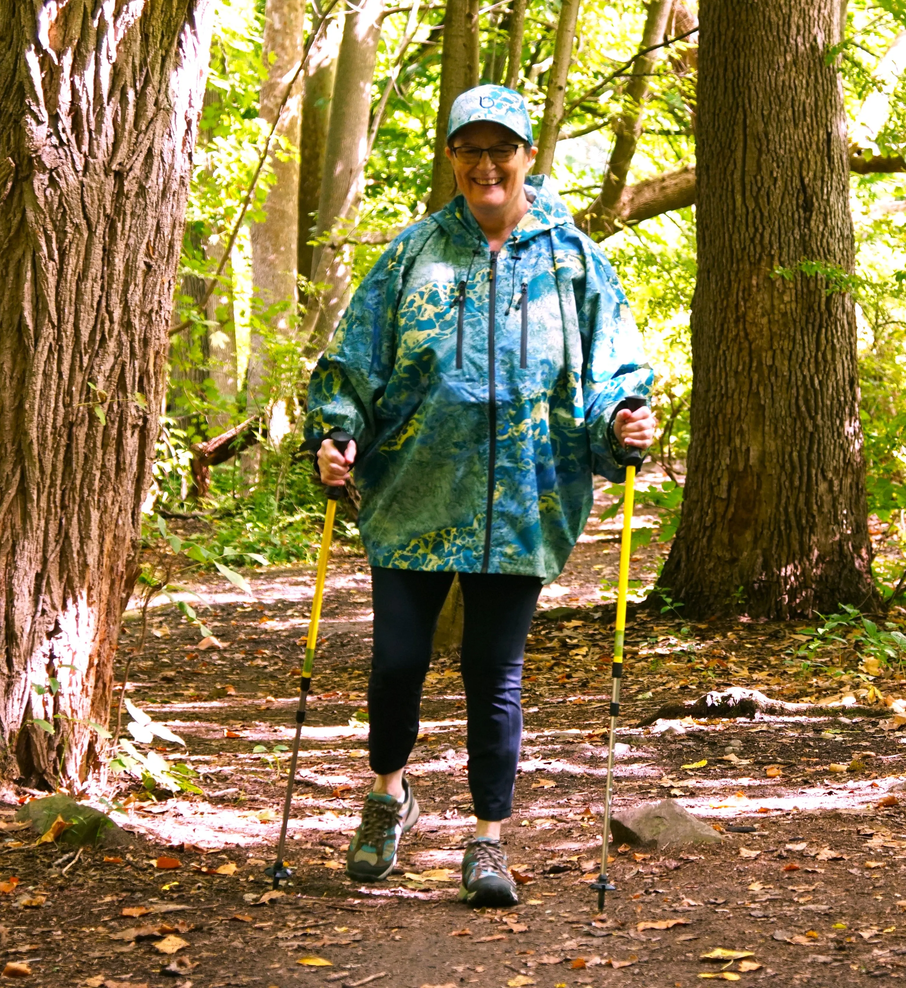 Brella 2015 Blue Yellow Unisex Rain Jacket