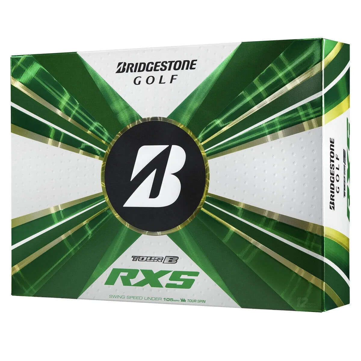 Bridgestone Tour B RXS 2024Golf Balls-Dozen Yellow