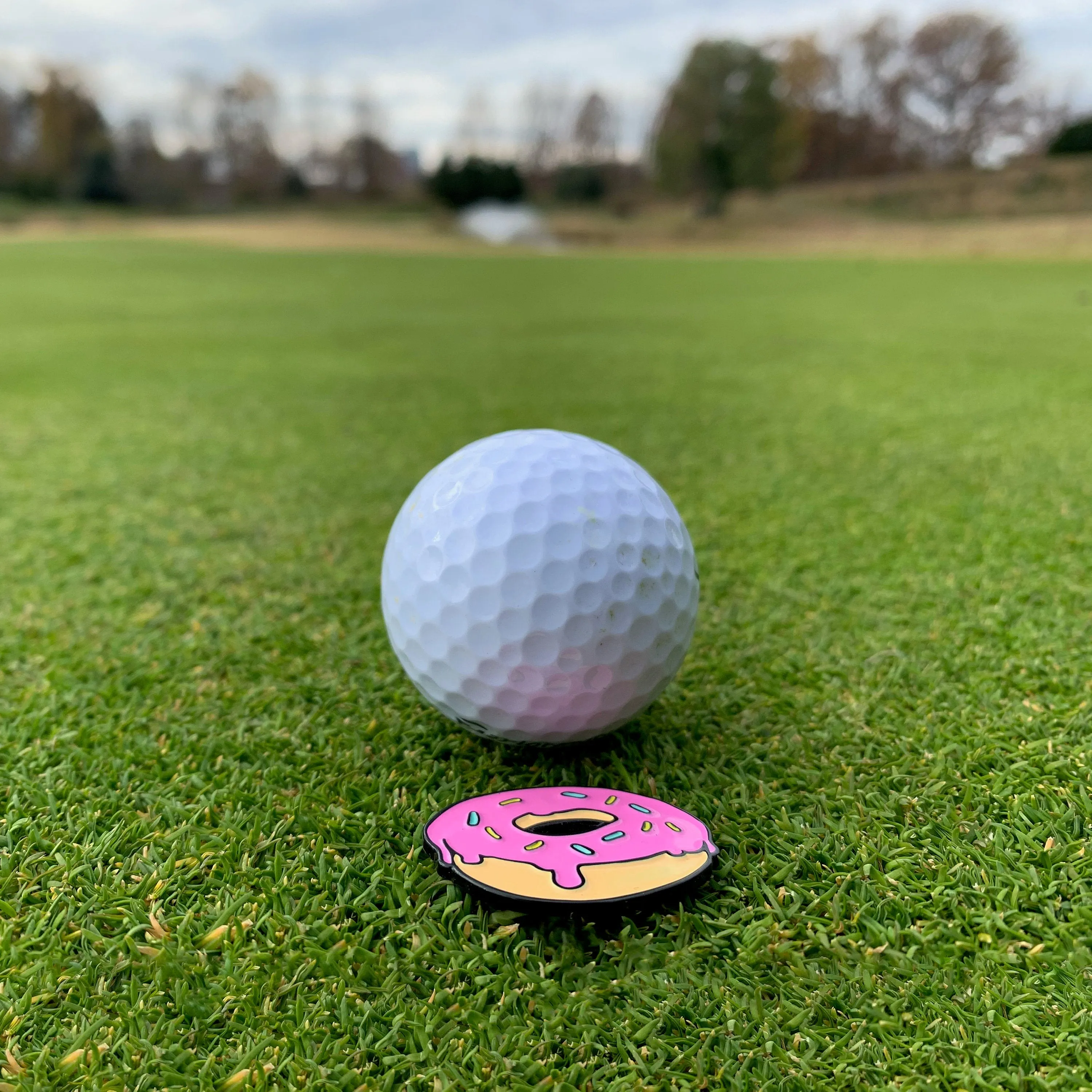 Captain's Hat Golf Ball Marker by Kolorspun