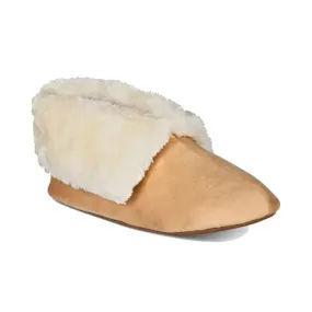 Charter Club Plush Faux-Fur Booties Slippers,  Size S/5/6