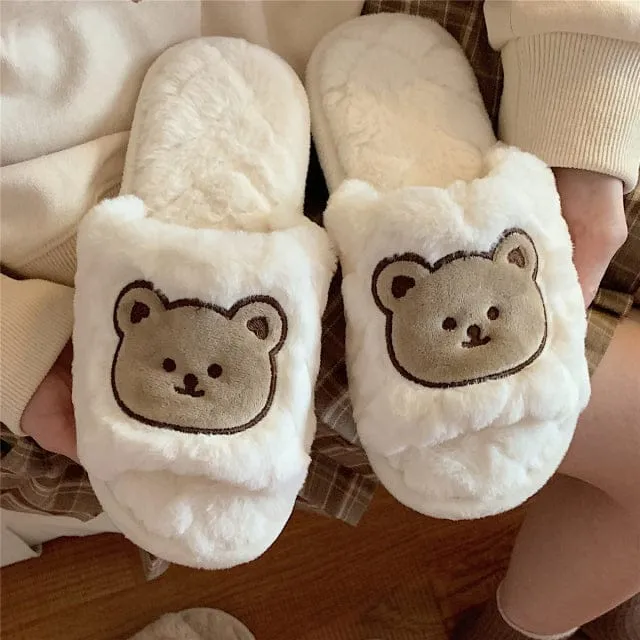 Cute Fluffy Kawaii Slippers