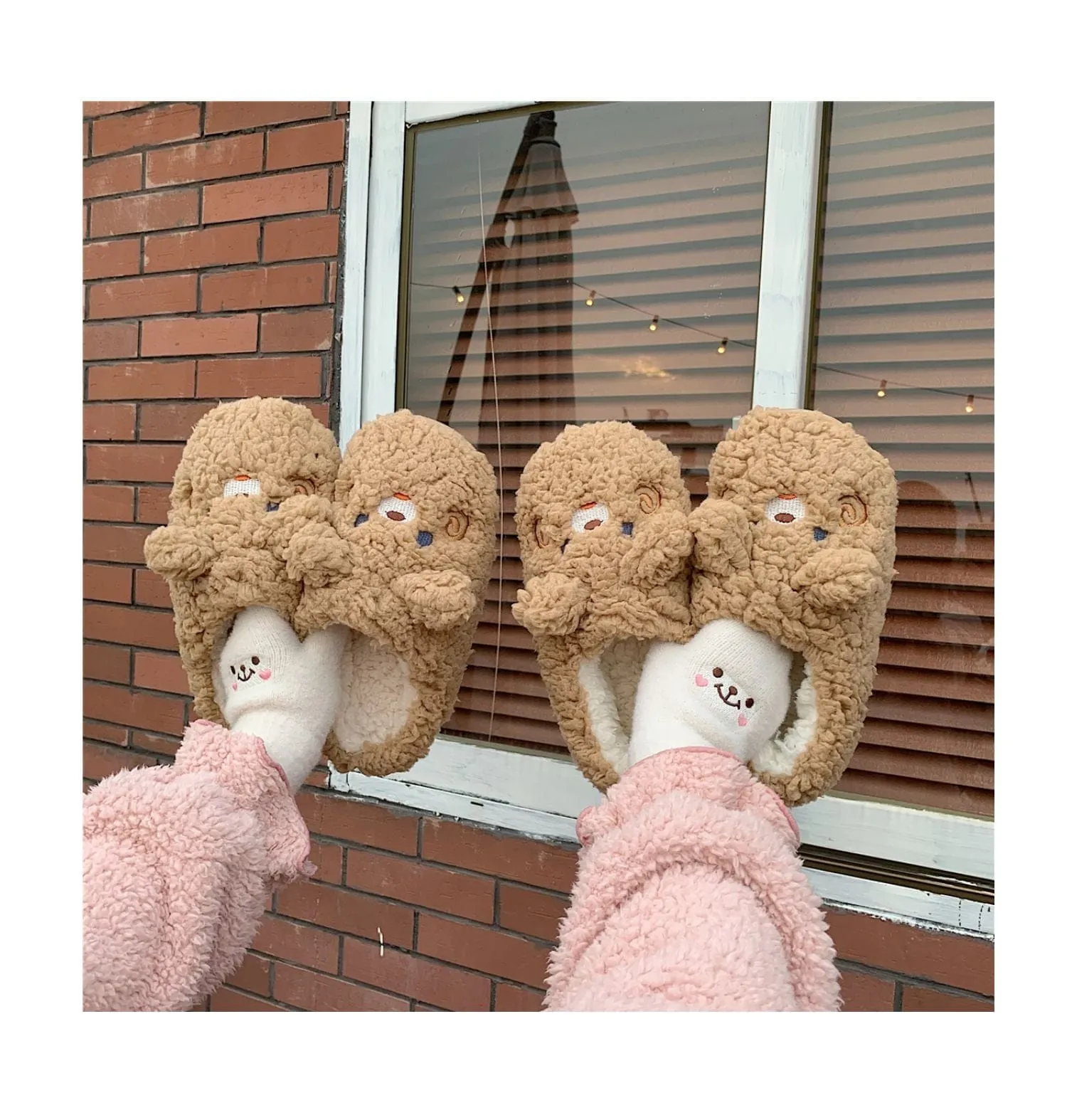 Cute Fluffy Kawaii Slippers