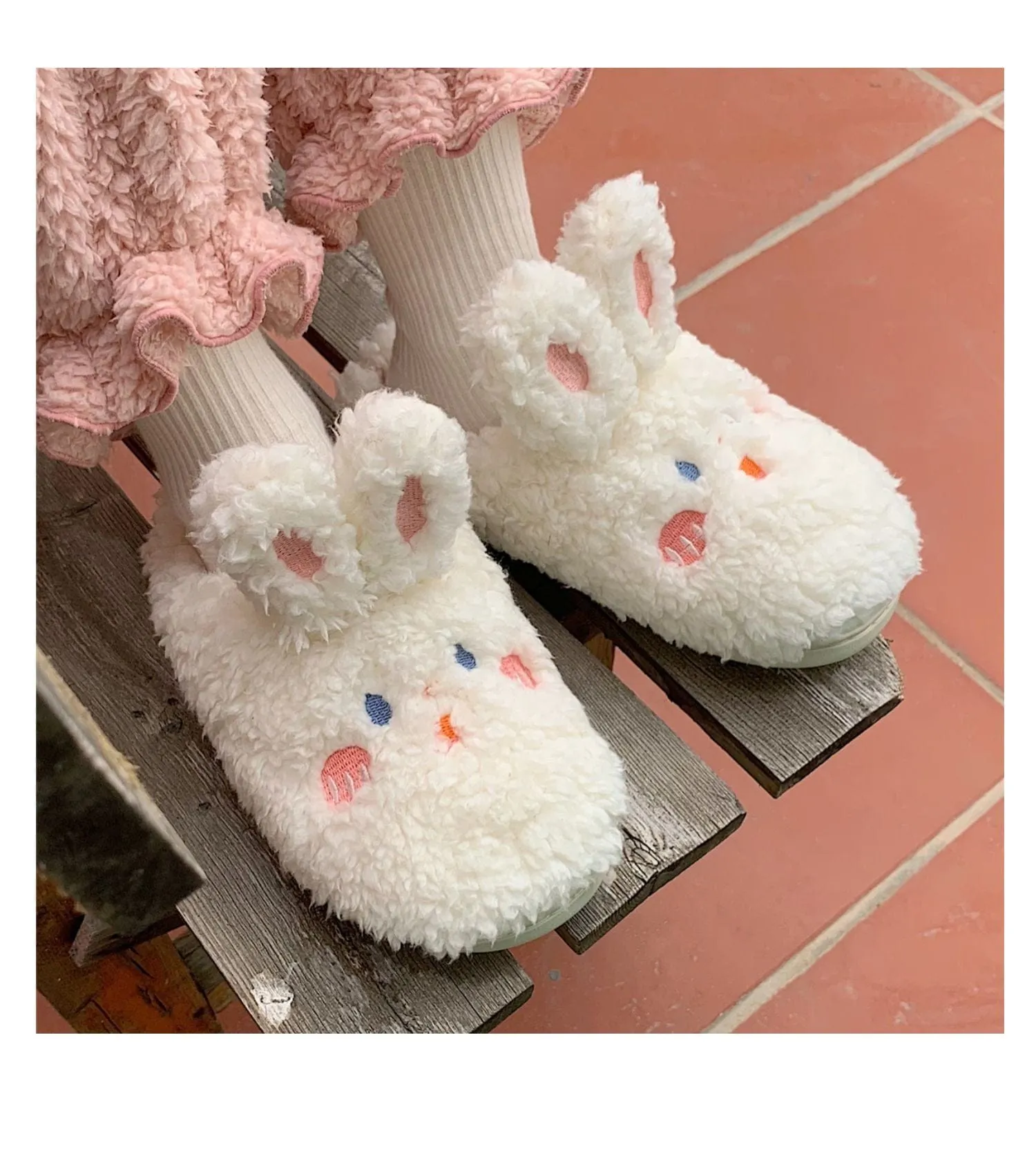 Cute Fluffy Kawaii Slippers