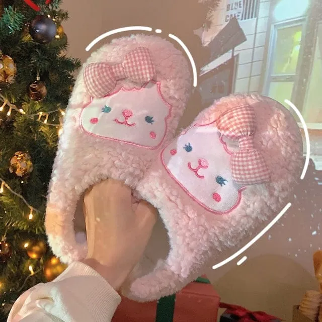 Cute Fluffy Kawaii Slippers