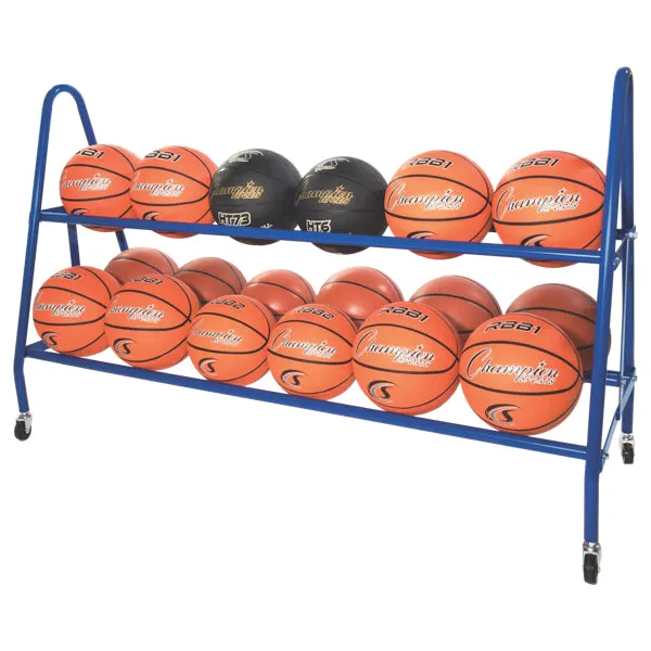 DELUXE HEAVY-DUTY BALL CART | 18 Balls