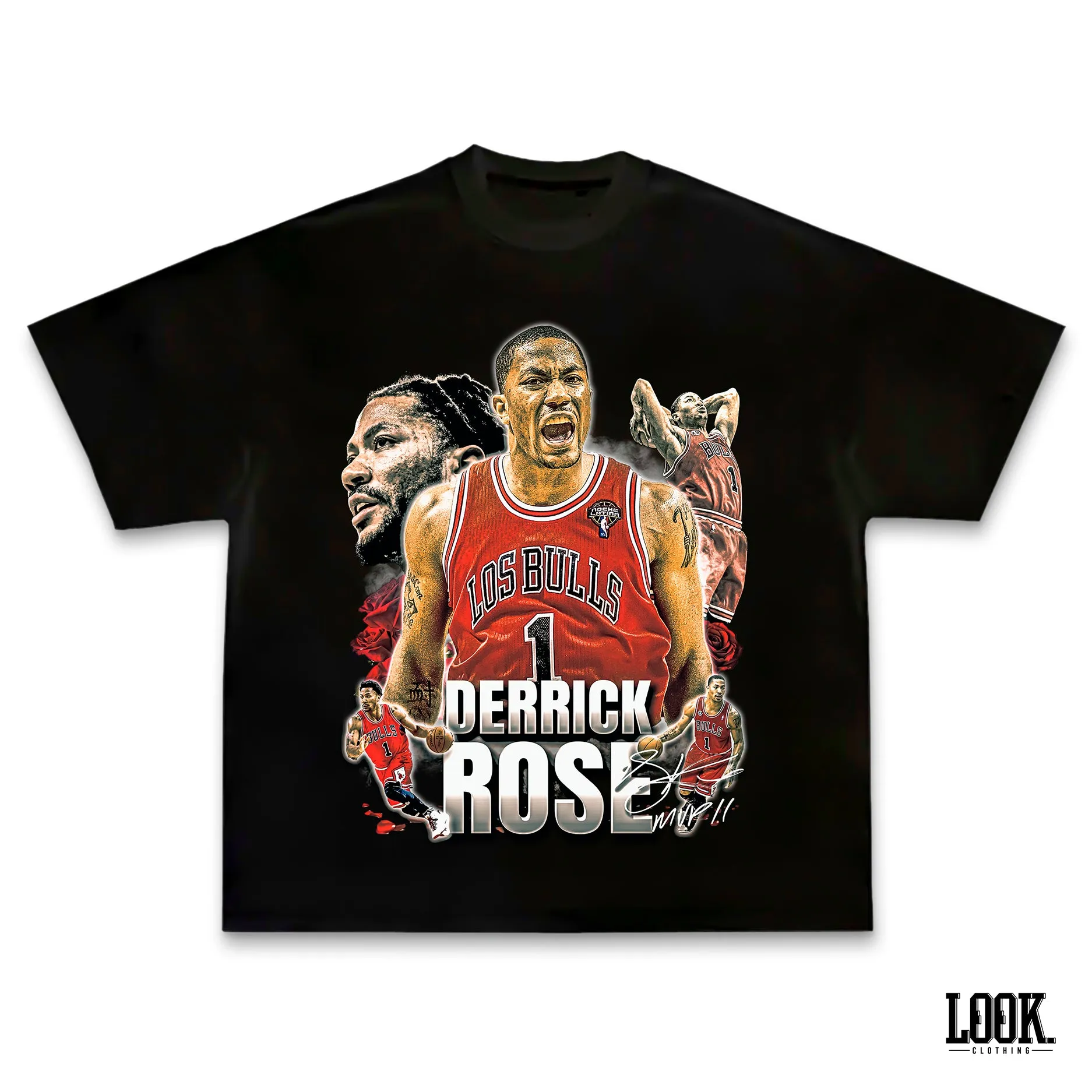 Derrick Rose 'Chicago' LOOK. Graphic Tee