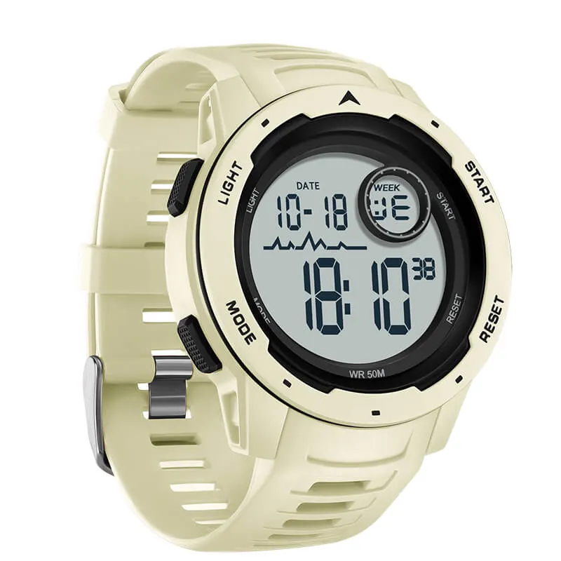 Findtime Digital Watch for Men 50M Waterproof Sport Outdoor Tactical Watch