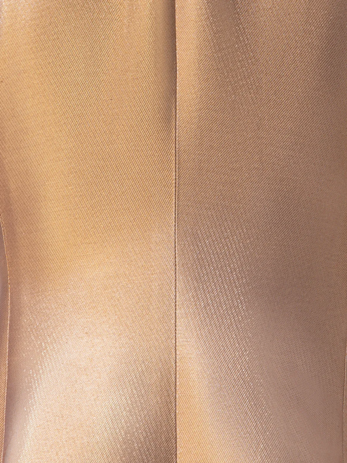 Fitted Single Breasted Jacket in Golden Lurex