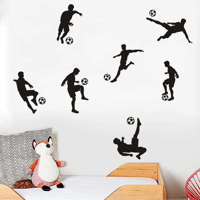 Fun Soccer Player Decals