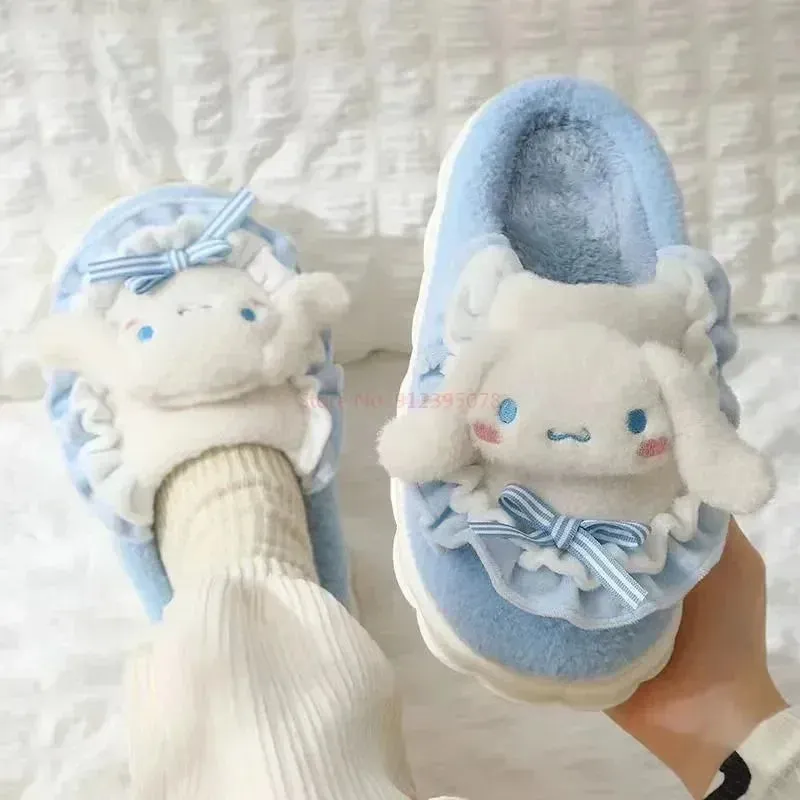 Fuzzy Friends Kawaii Slippers