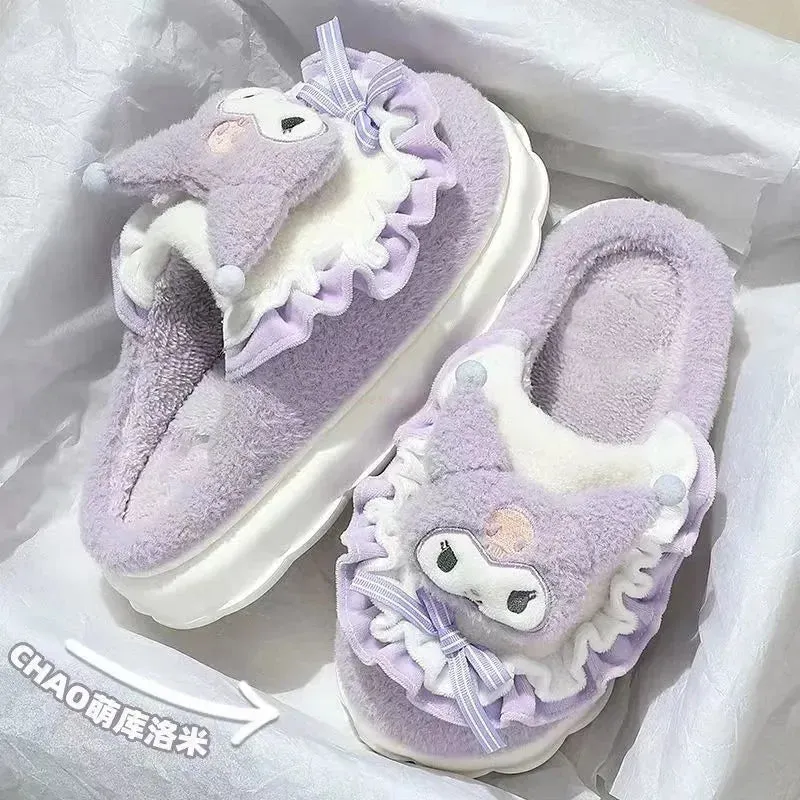 Fuzzy Friends Kawaii Slippers