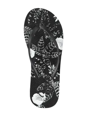 Gaia-AO Women Flip Flops | Black