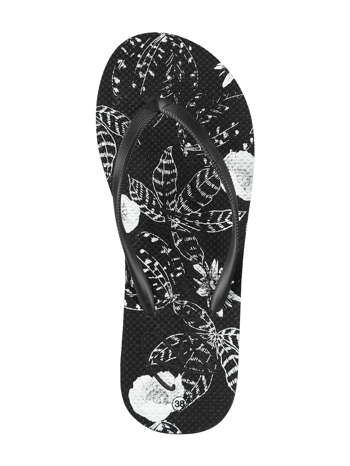 Gaia-AO Women Flip Flops | Black