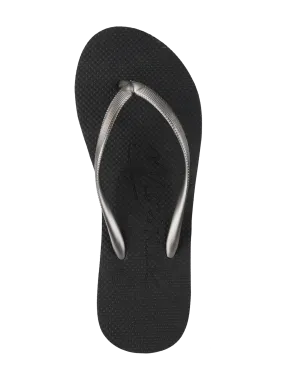 Gaia Women Flip Flops | Black