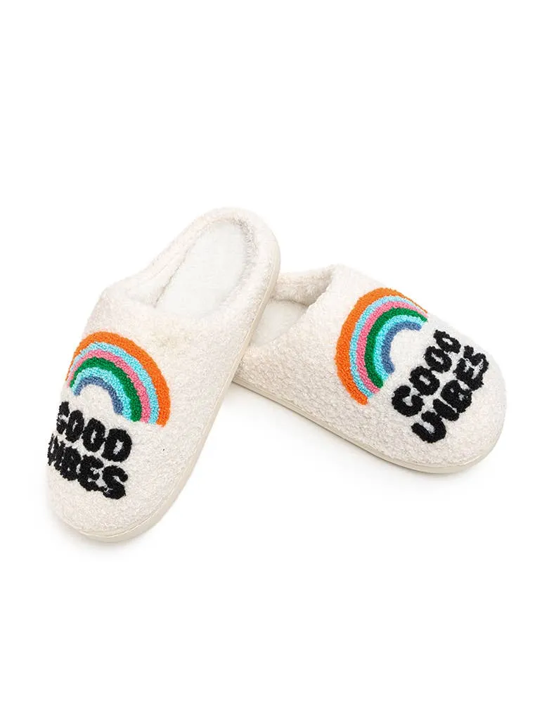 'GOOD VIBES' Slippers