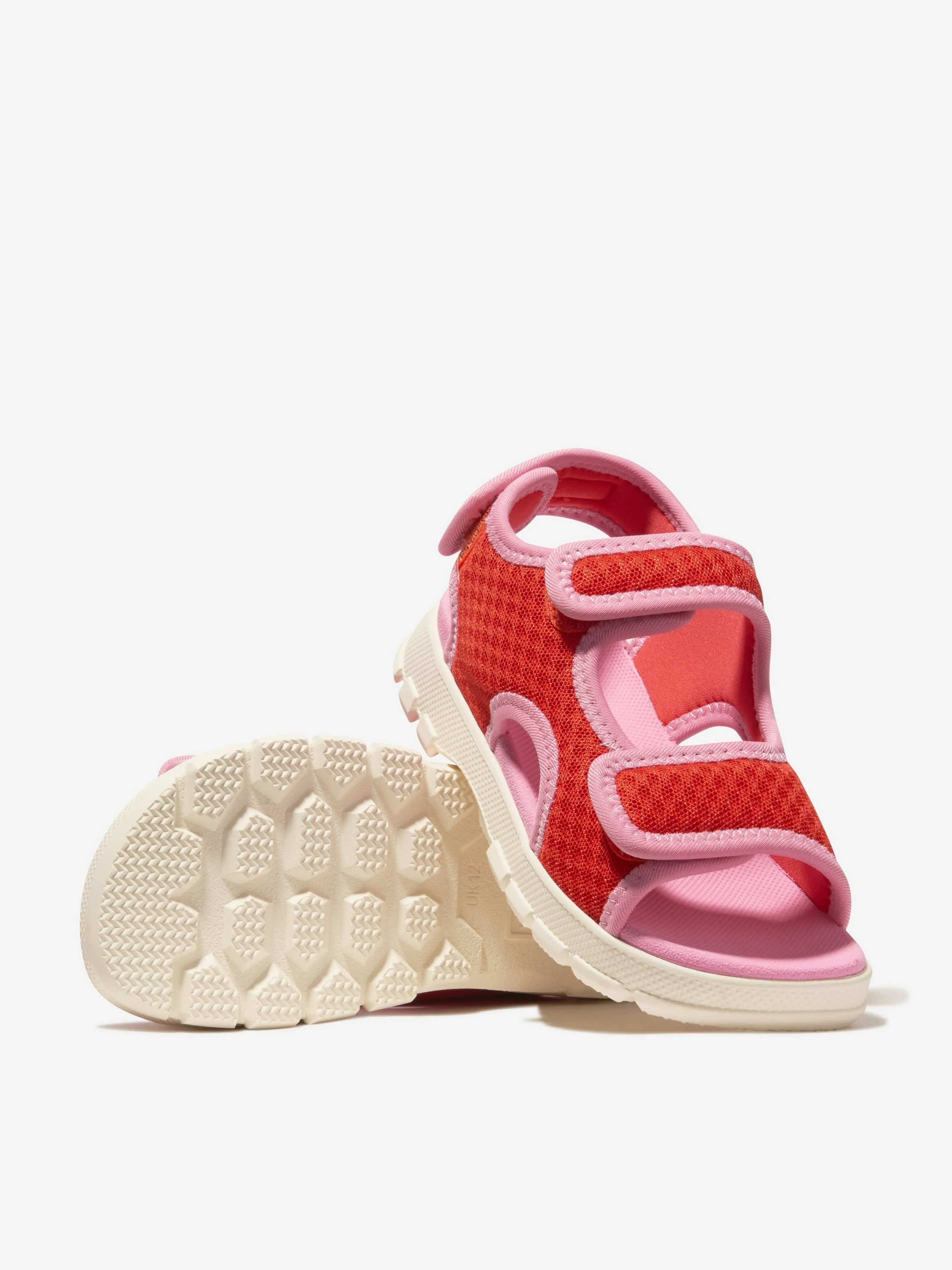 Hunter Kids Travel Sandals in Red