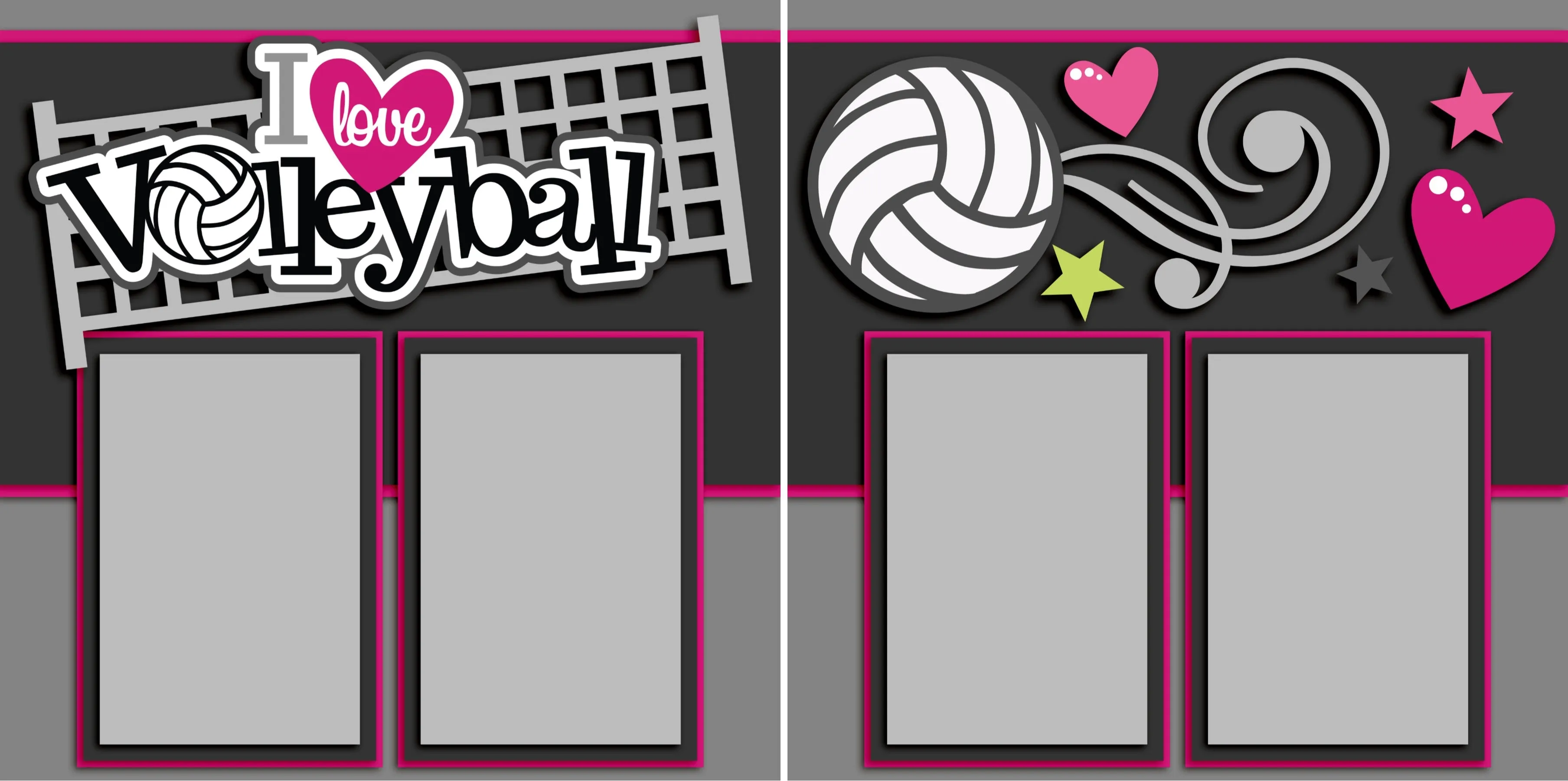 I Love Volleyball - 2554