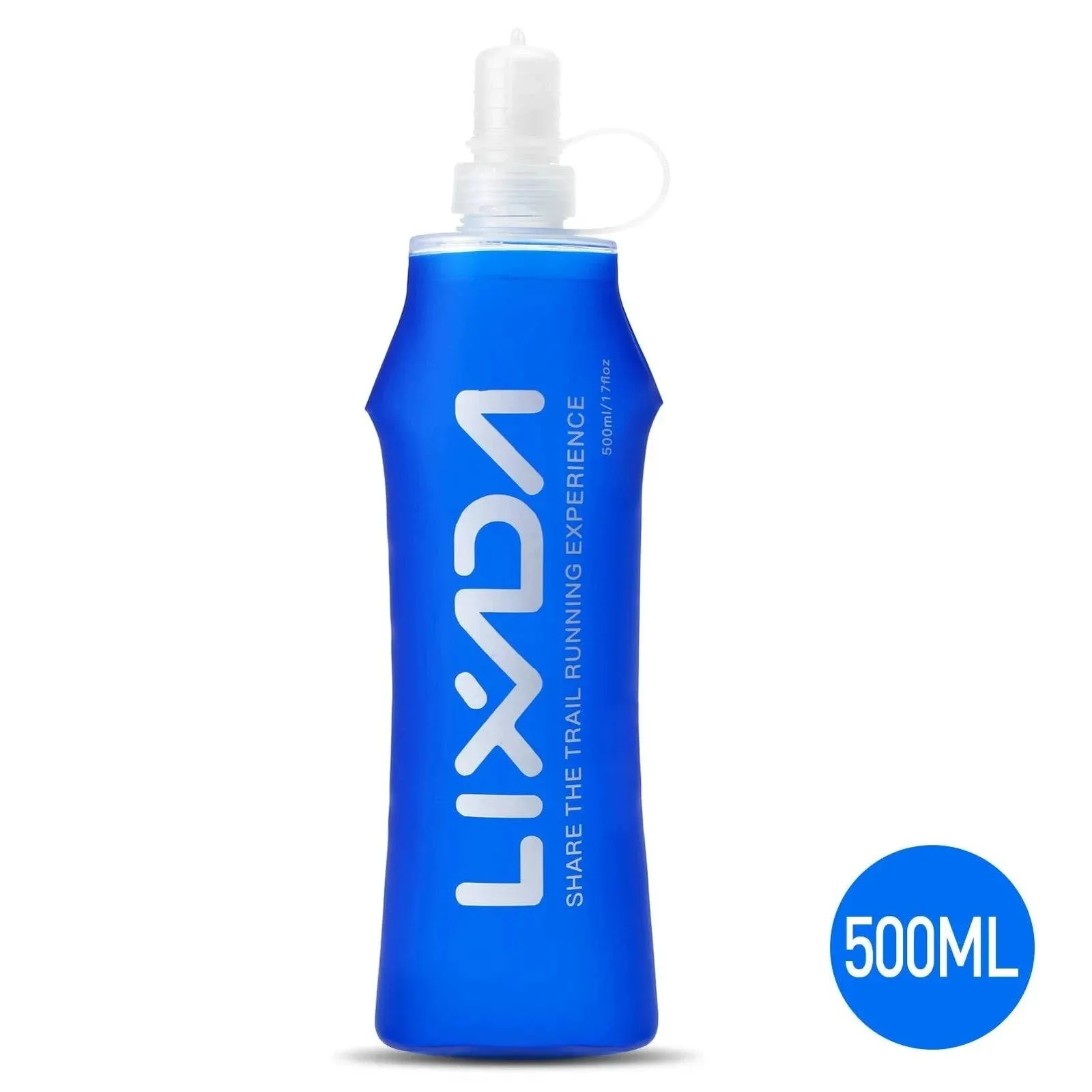 Lixada Soft Bottle Folding BPA Free Hydration Water Bottle for Outdoor Running Hiking Cycling