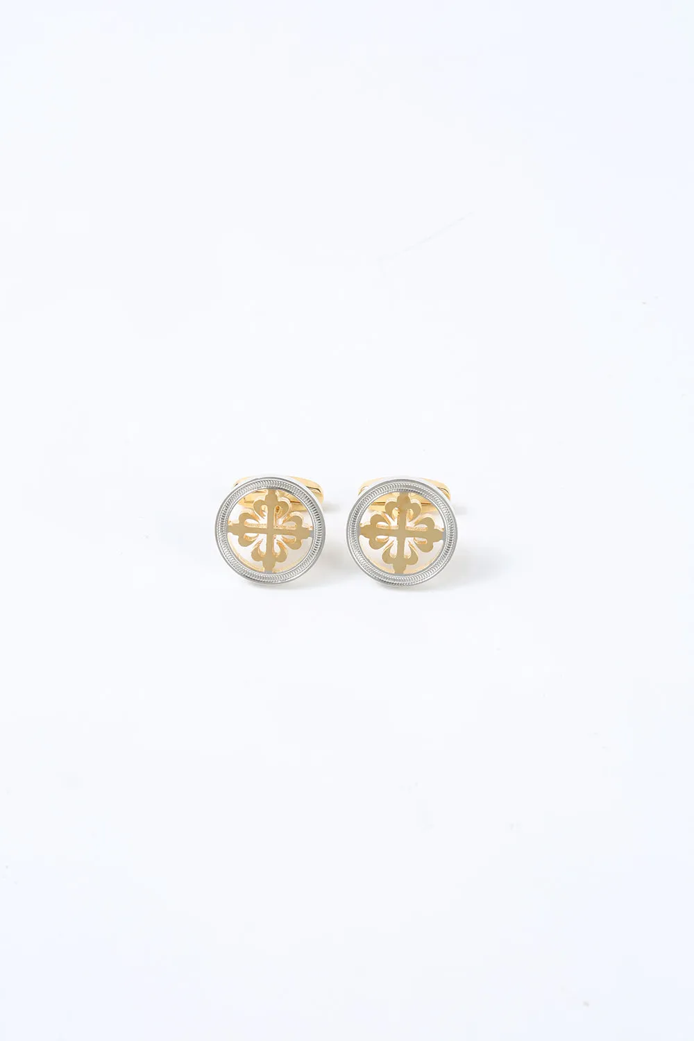 Men's Golden Tuxedo Cufflinks