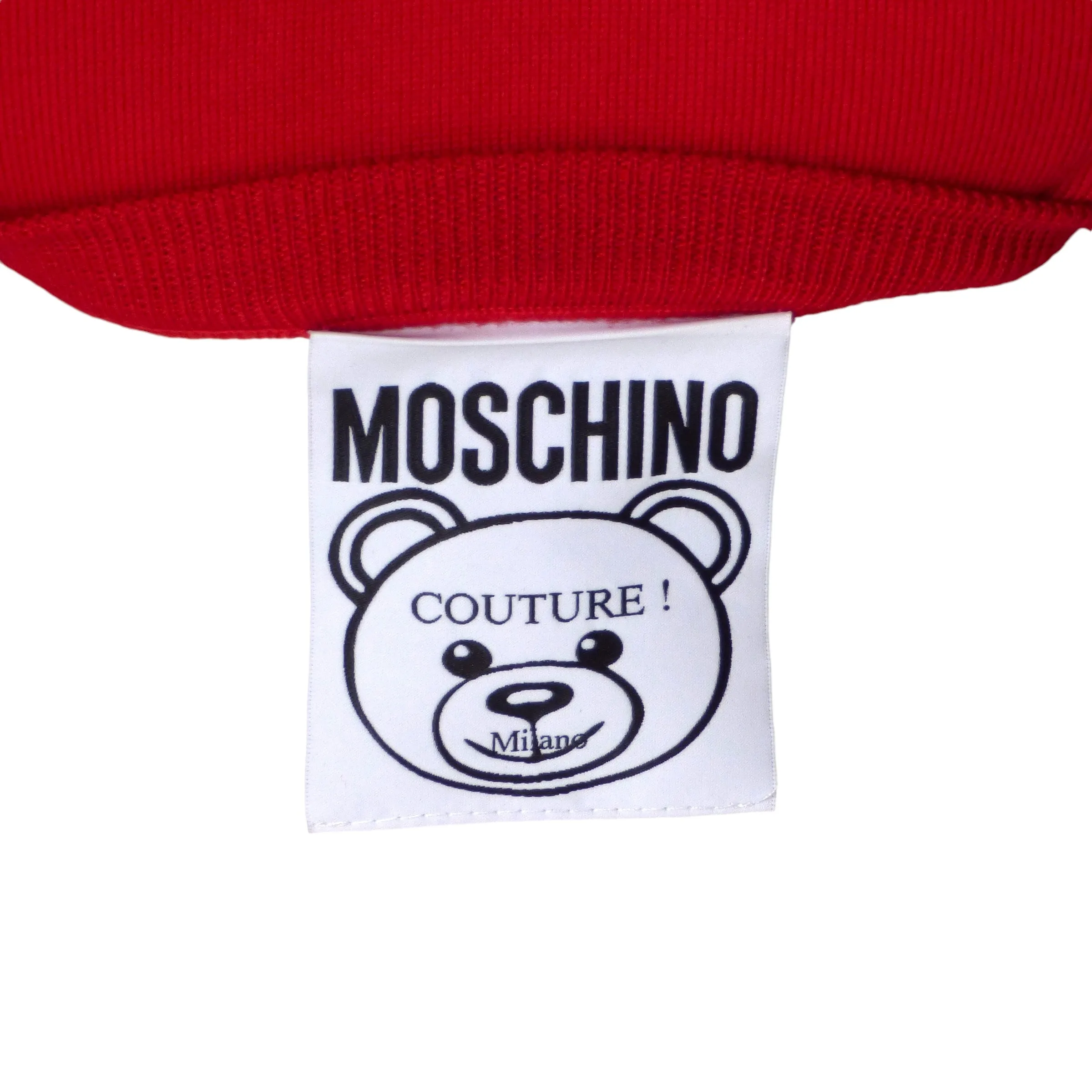 MOSCHINO COUTURE!- 2018 Teddy Bear Tunic Sweater, Size 10