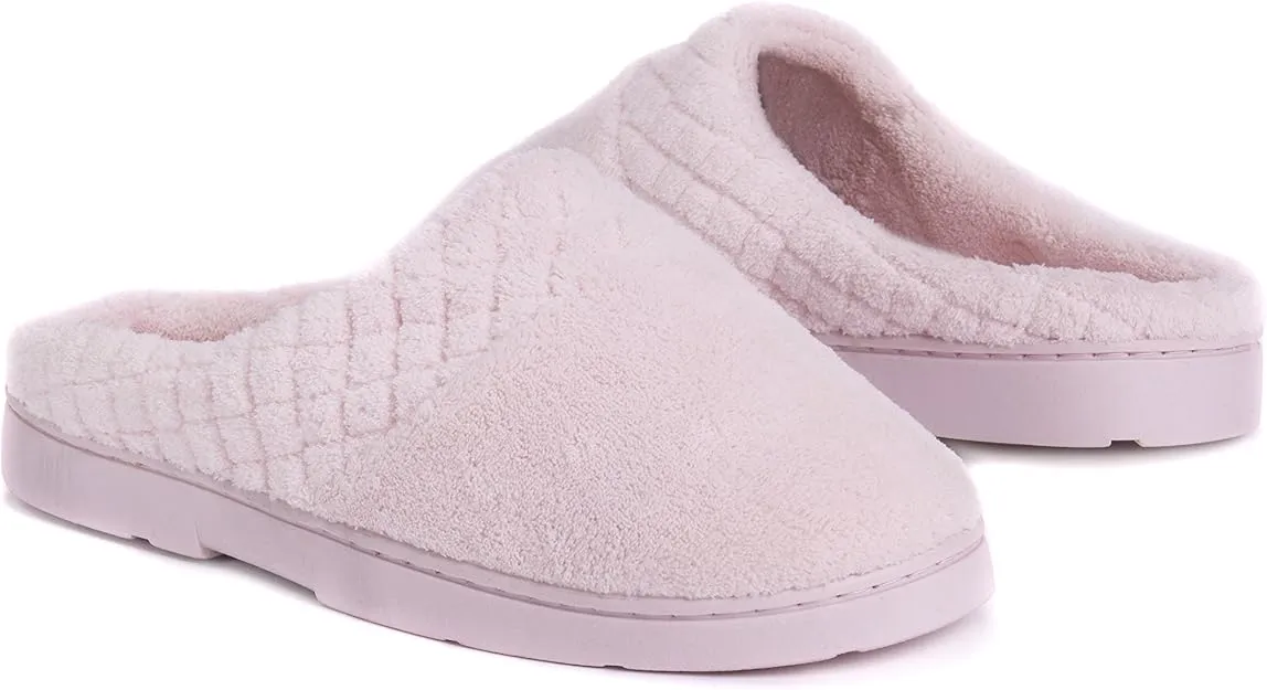 Muk Luks Women's Micro Chenille Clog - Pink