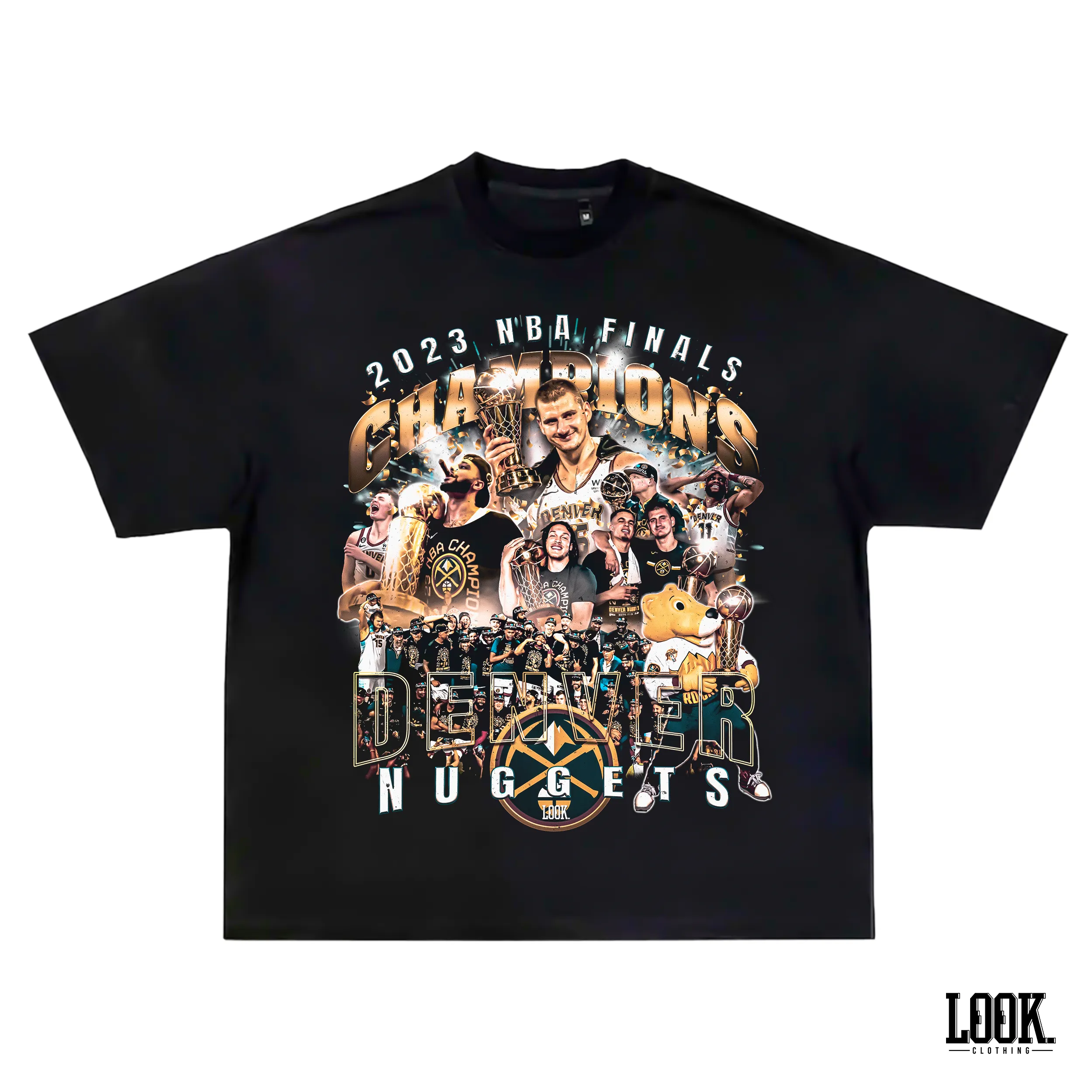 NBA Champions '23 Denver Nuggets LOOK. Graphic Tee