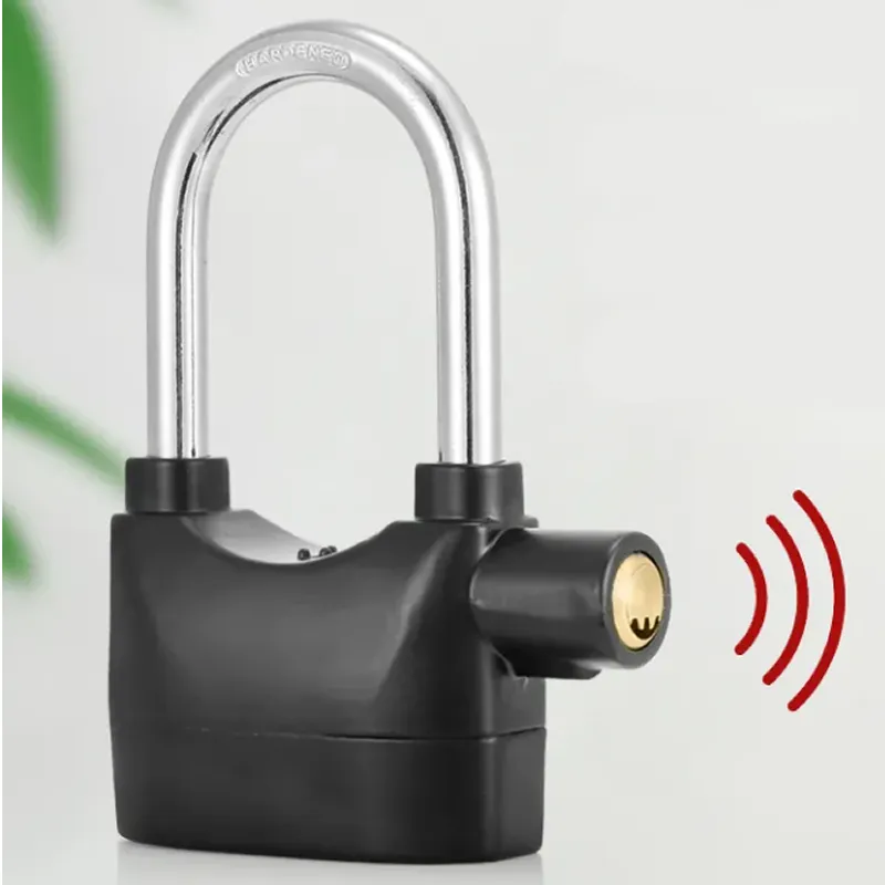 Outdoor Waterproof Siren Alarm Padlock