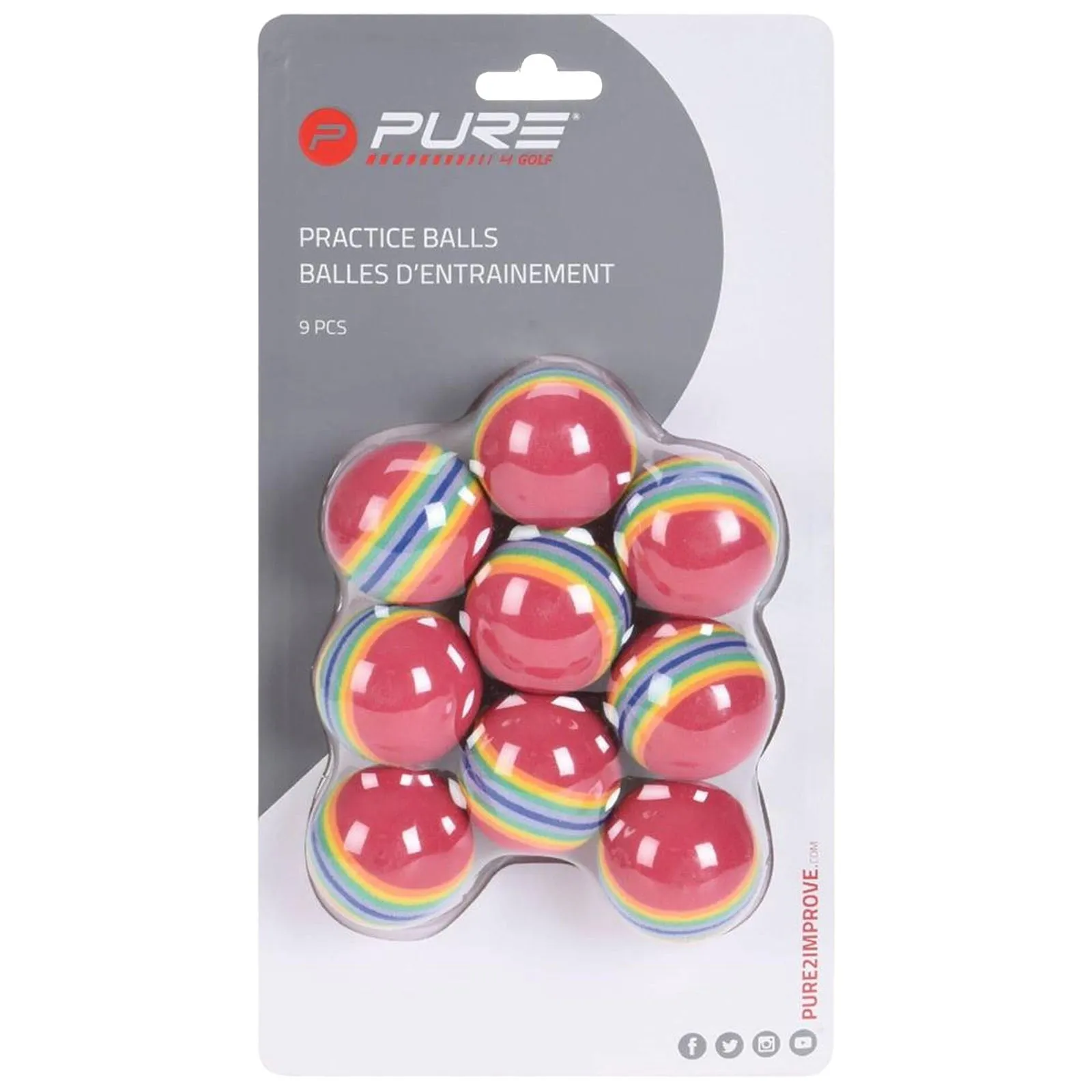 Pure2Improve Practice Golf Balls