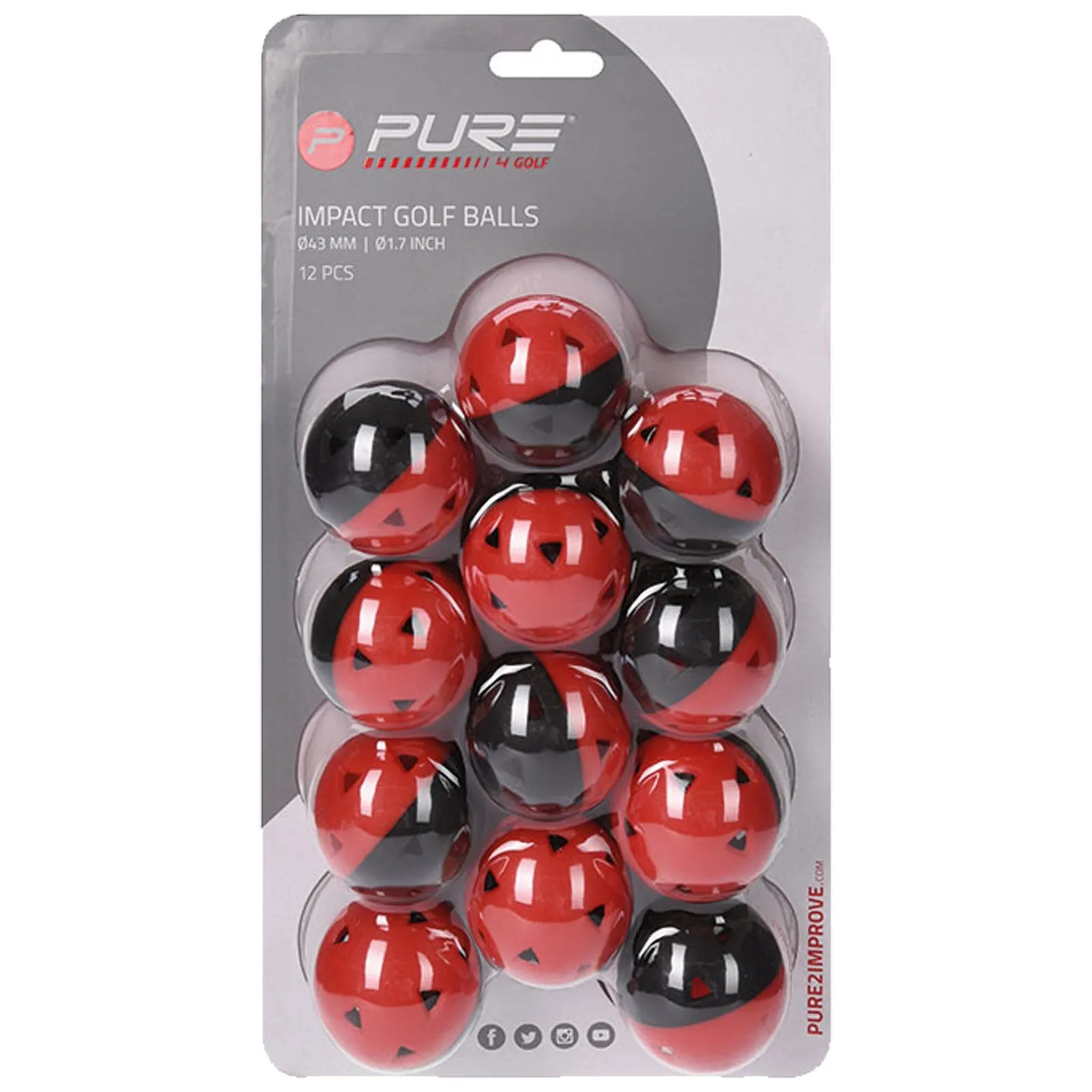 Pure2Improve Practice Golf Balls