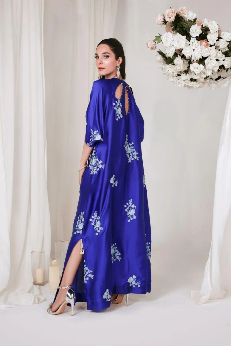 Reema Ahsan - RIJA - Shamose silk  - Electric blue  - 1 Piece