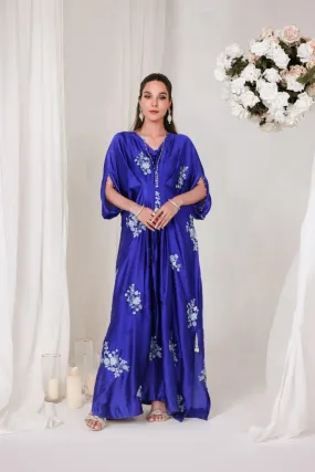 Reema Ahsan - RIJA - Shamose silk  - Electric blue  - 1 Piece