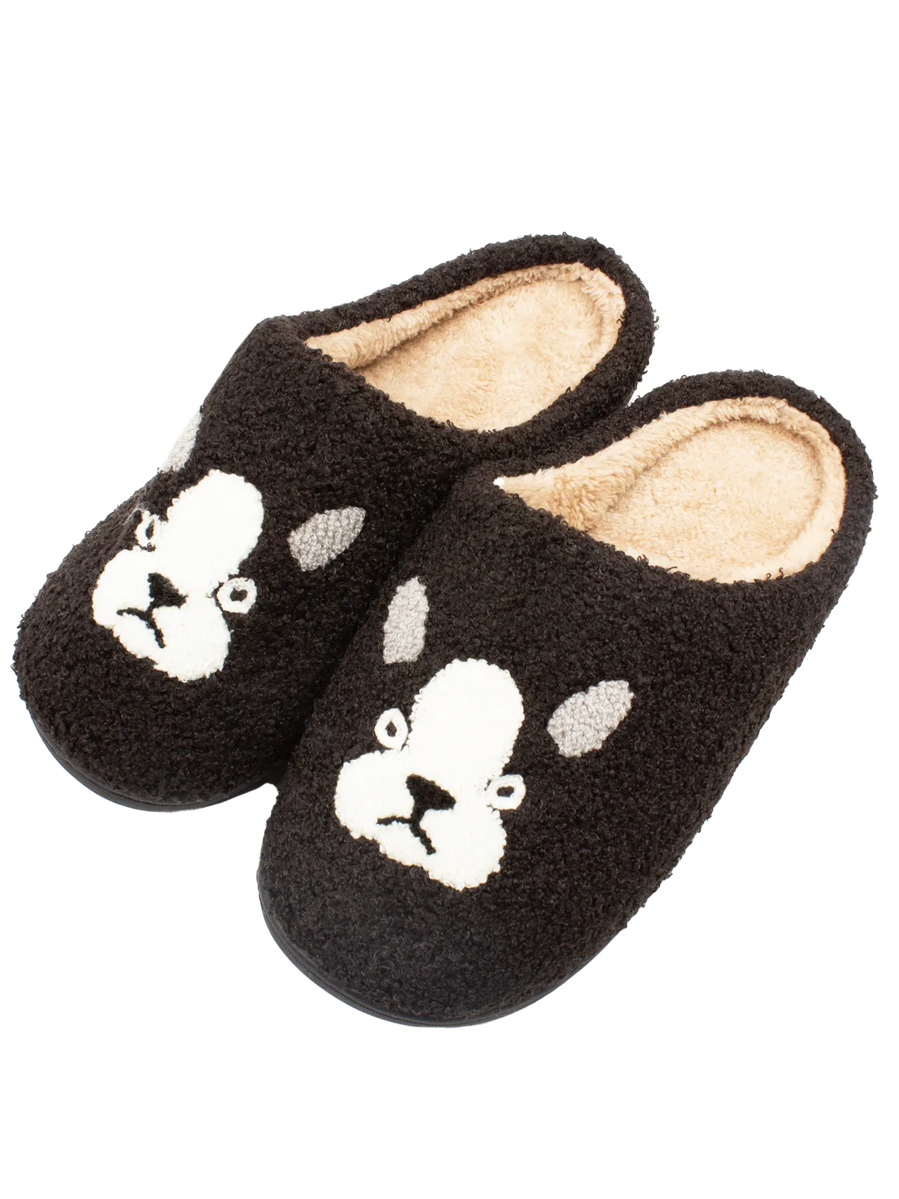 Smiley 3.0 Slipper- Boston Terrier