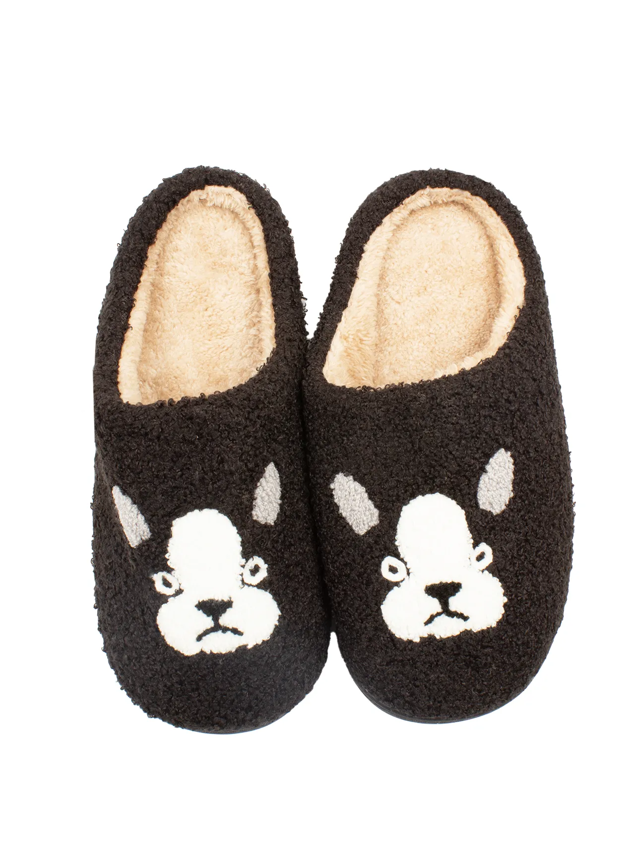 Smiley 3.0 Slipper- Boston Terrier