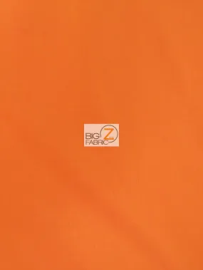 Solid Canvas Outdoor Anti-UV Waterproof Fabric / Orange / Sold By The Yard