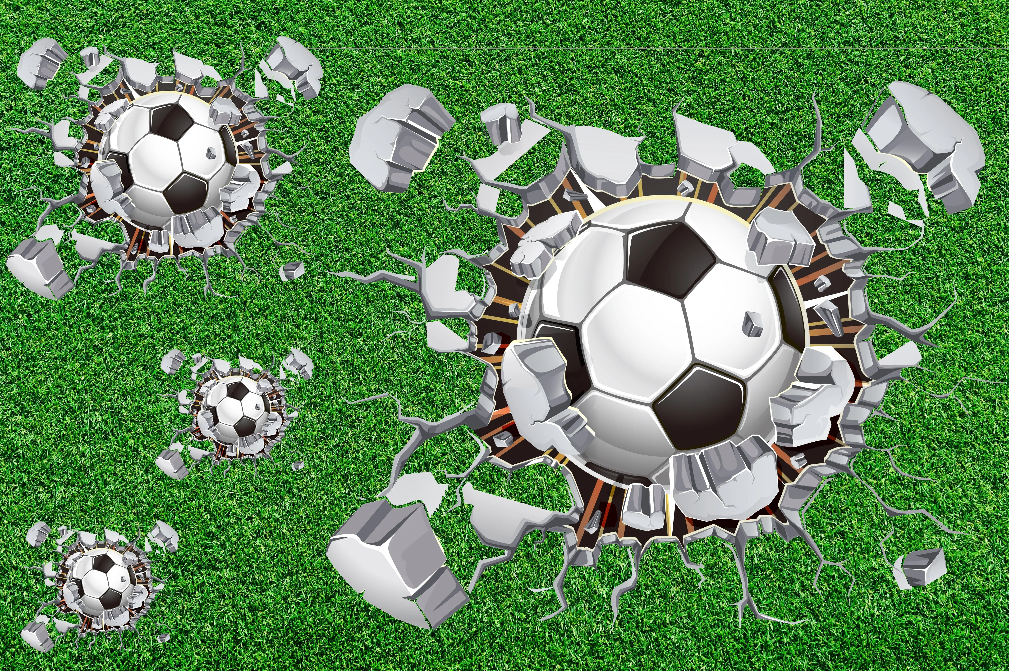 Sports Fabric, Soccer Fabric, Soccer Ball Holes 1137