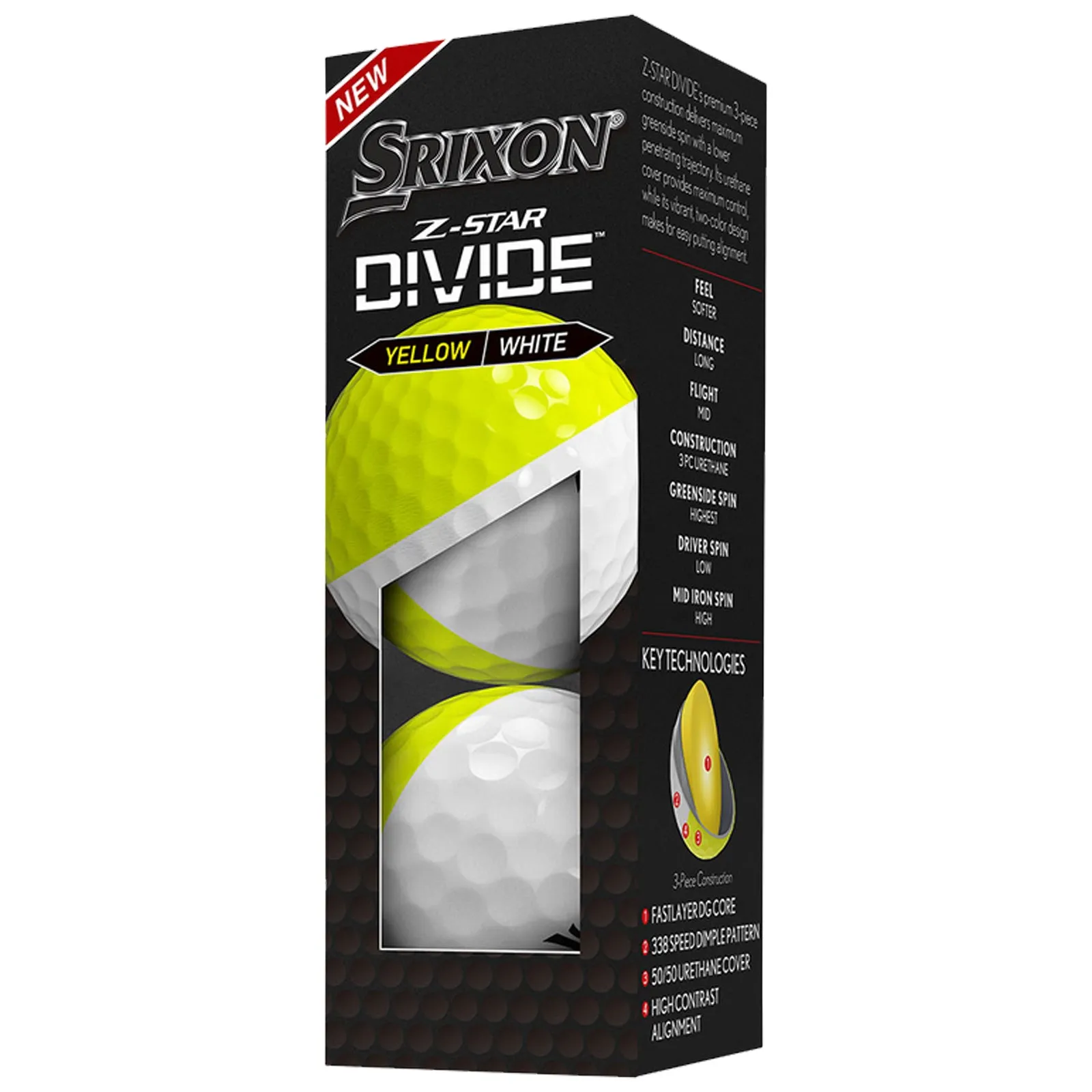 Srixon Z-Star Divide Golf Balls