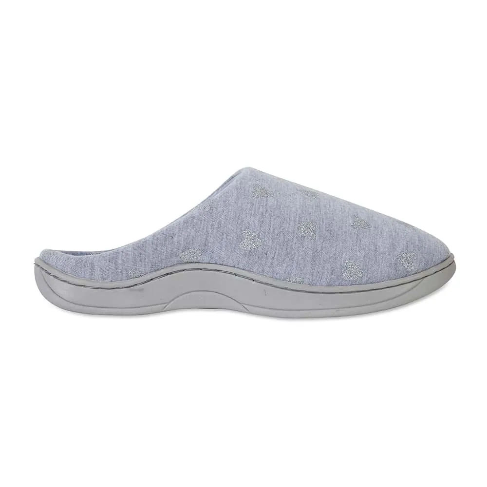 Sweetie Slipper in Grey Fabric