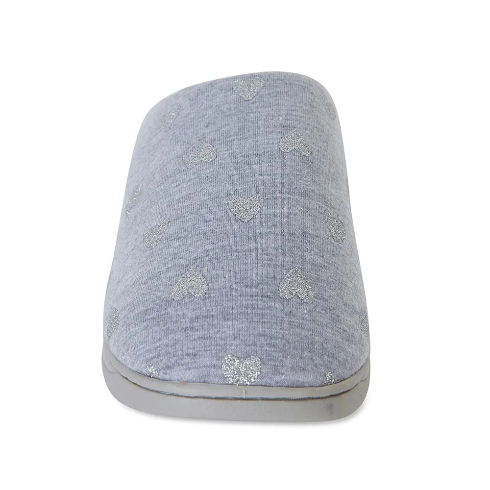 Sweetie Slipper in Grey Fabric