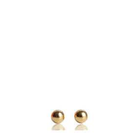 TIFFANY HARDWEAR 18K GOLD BALL EARRINGS