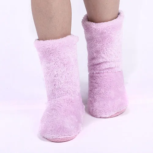 ToLaiToe Free Shipping Home Soft Plush Home Shoes Slippers Coral Fleece Indoor Floor Sock Indoor Slipper Winter Foot Warmer Bes