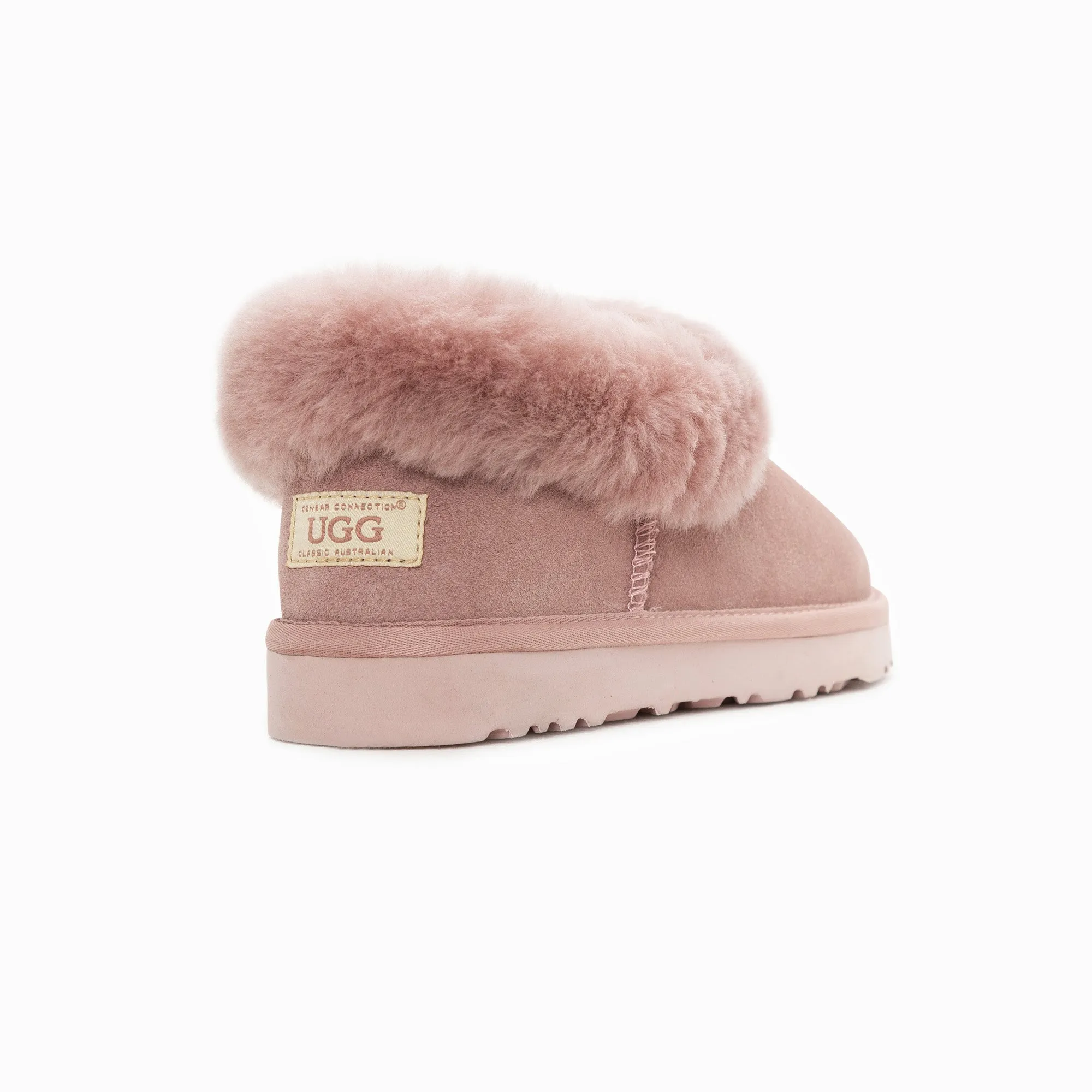 Ugg Slippers Avery Unisex Premium Sheepskin Slippers Suede