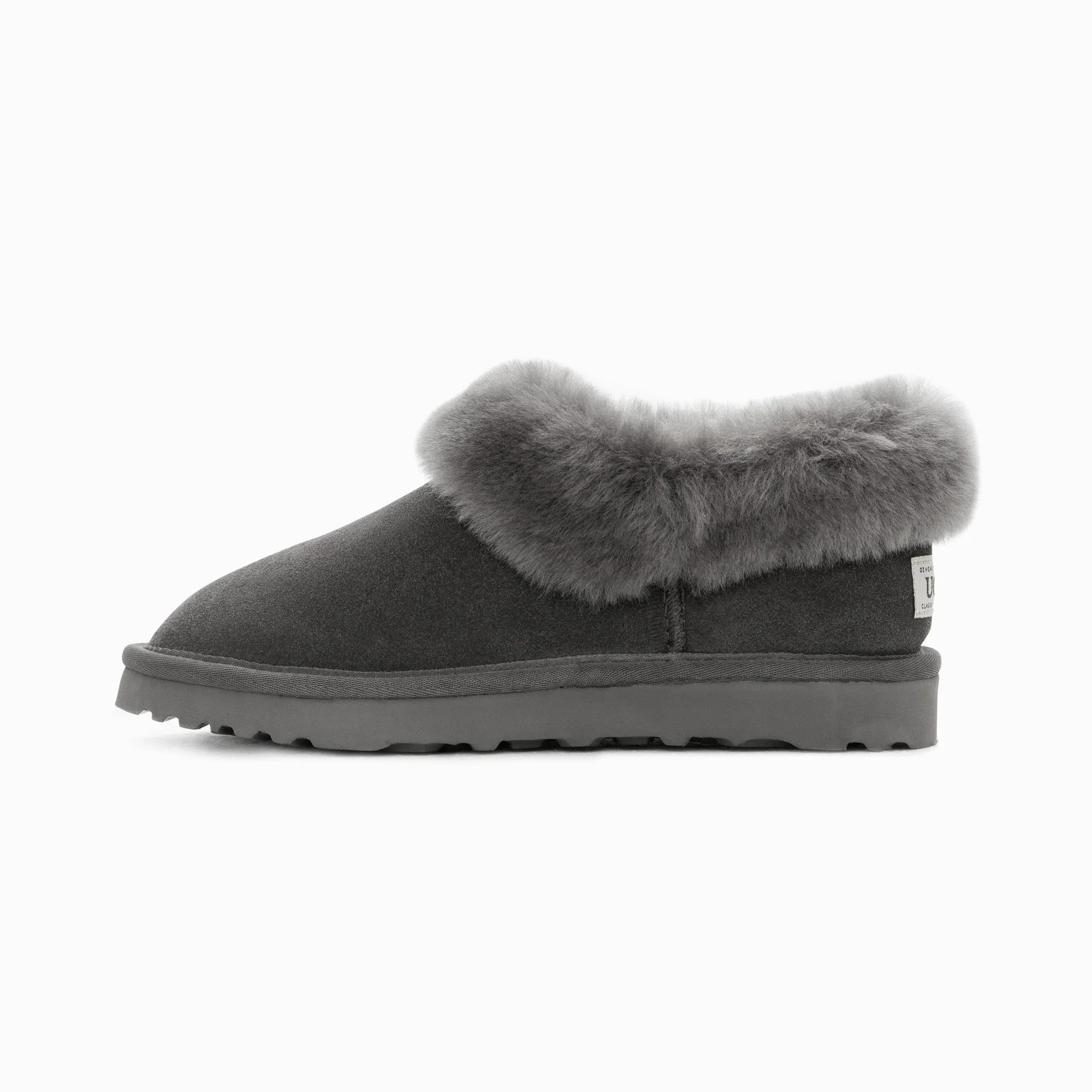 Ugg Slippers Avery Unisex Premium Sheepskin Slippers Suede