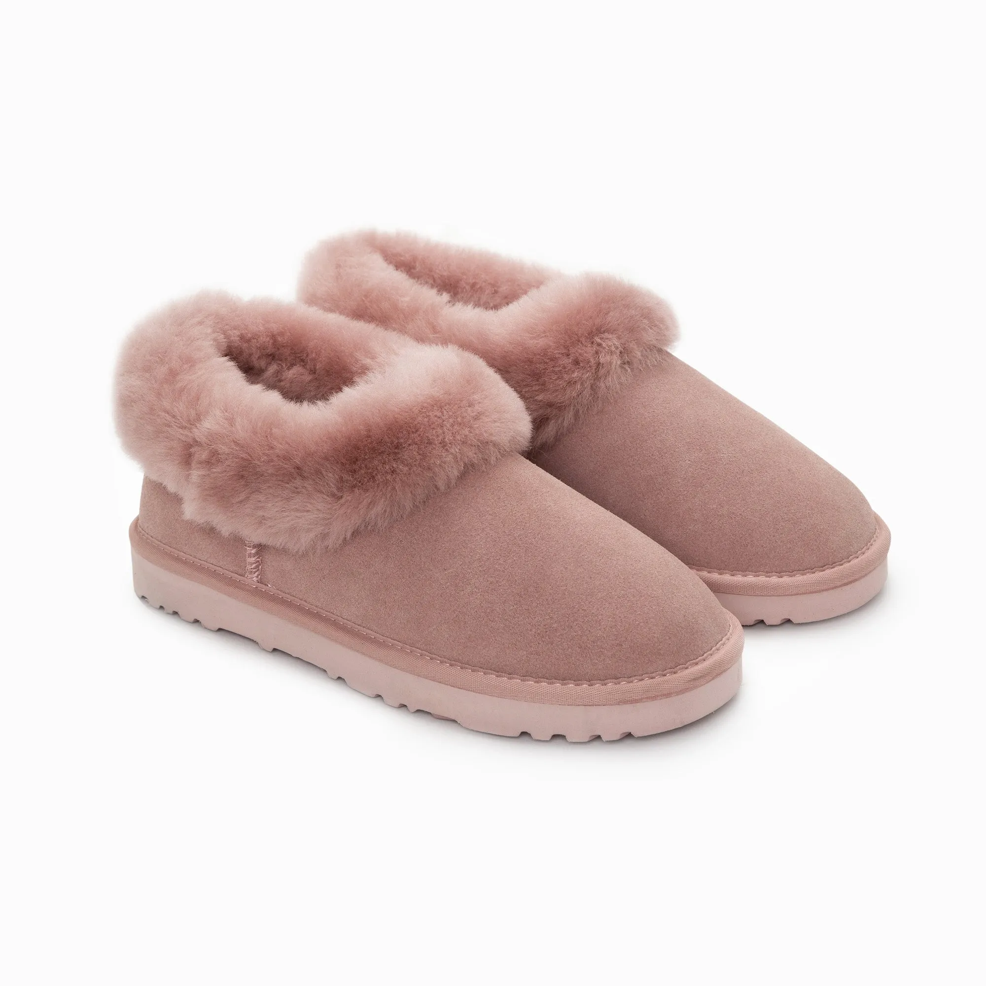 Ugg Slippers Avery Unisex Premium Sheepskin Slippers Suede