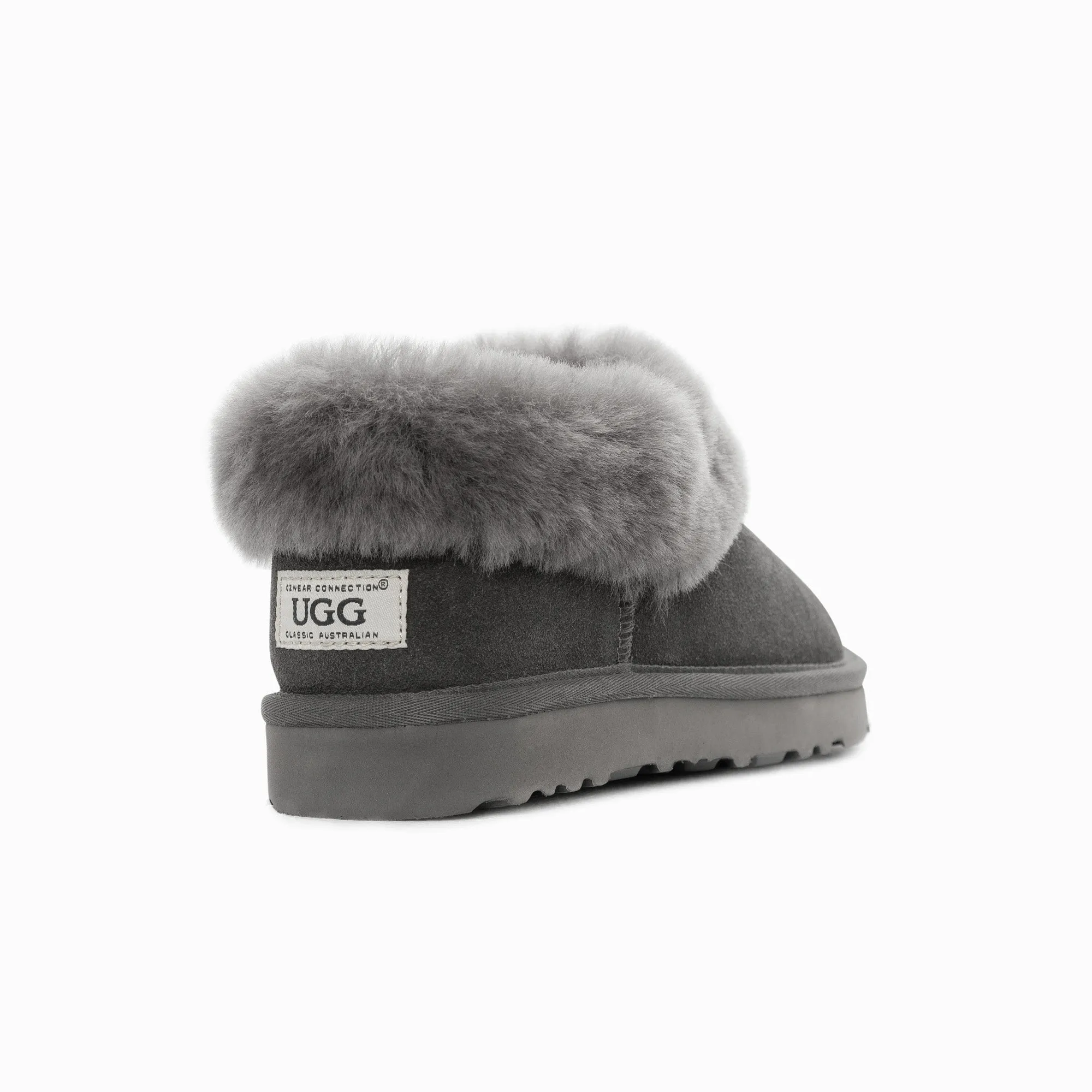 Ugg Slippers Avery Unisex Premium Sheepskin Slippers Suede