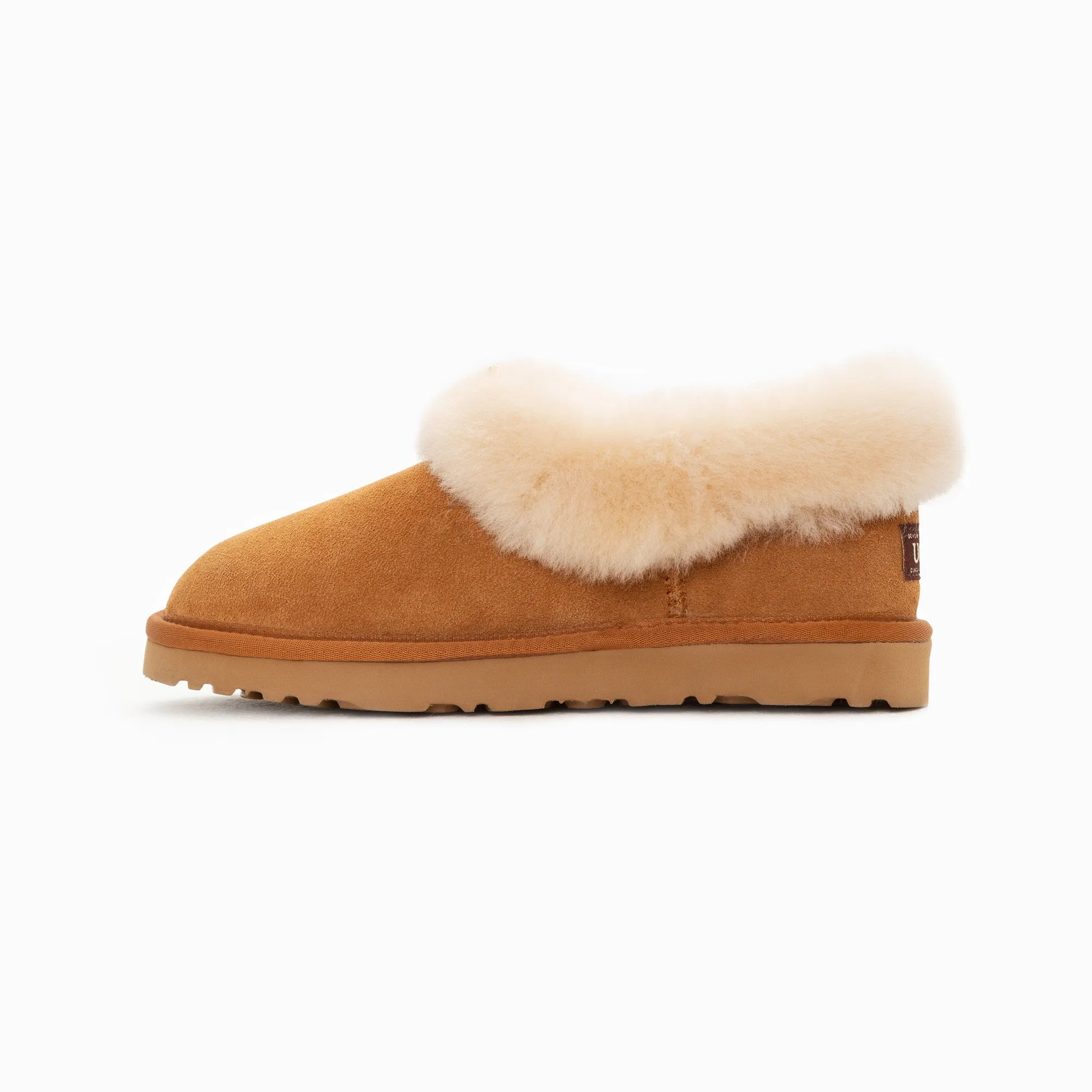 Ugg Slippers Avery Unisex Premium Sheepskin Slippers Suede